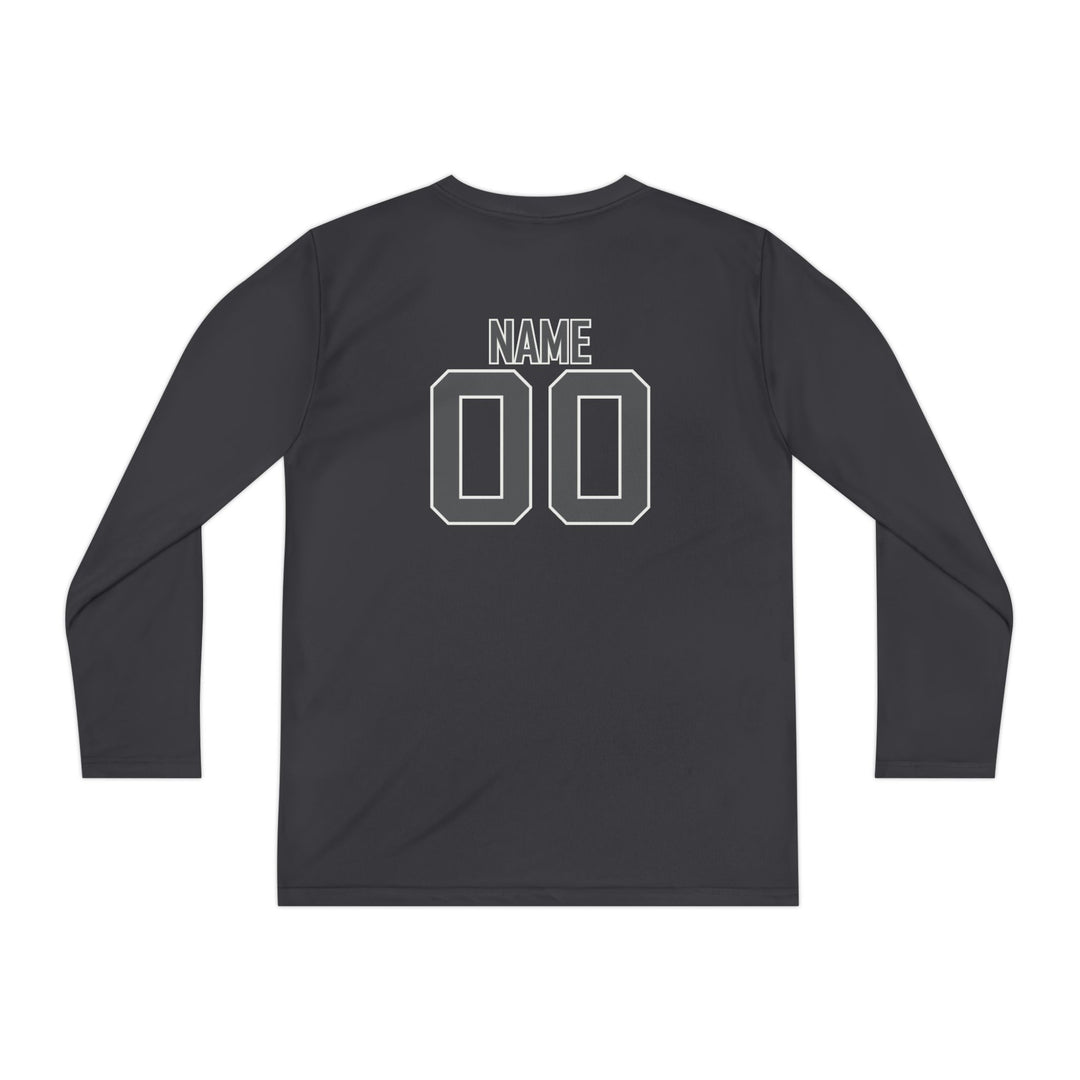 Edgewood Premier FC Unisex Youth Long Sleeve Competitor Moisture Wicking Shirt