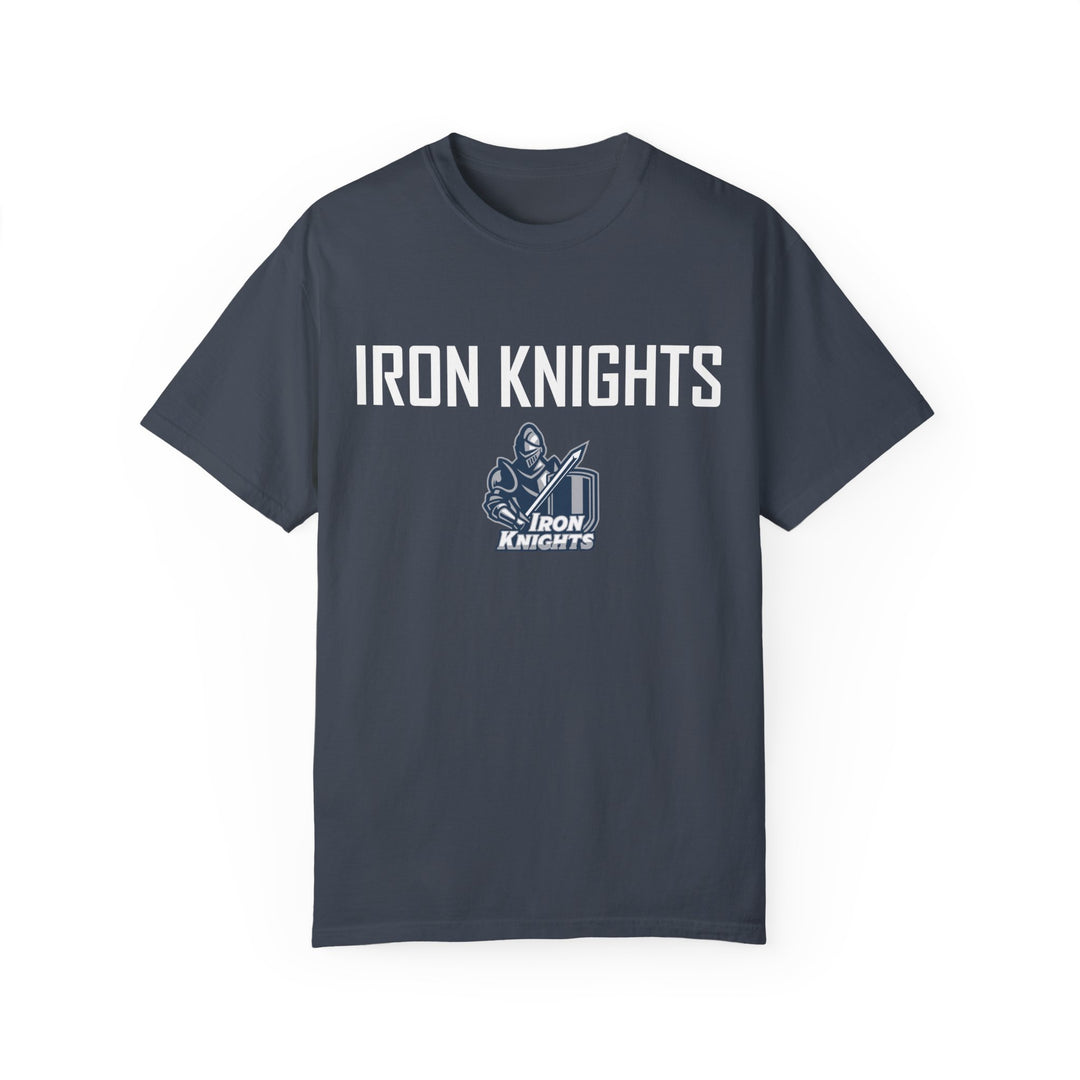 Iron Knights Premium Adult Unisex T-Shirt w/Knight Logo, Name &amp; Number on back