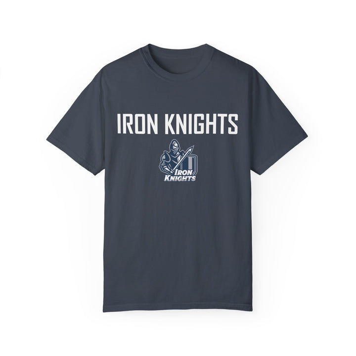 Iron Knights Premium Adult Unisex T-Shirt w/Knight Logo, Name &amp; Number on back