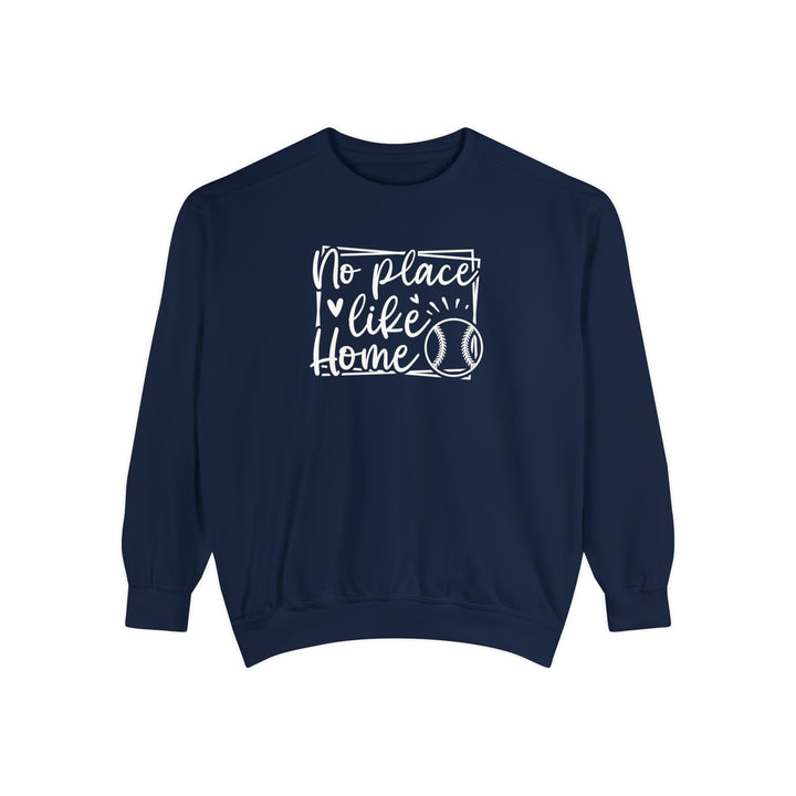 No Place Like Home Baseball Unisex Adult Premium Crewneck Sweatshirt