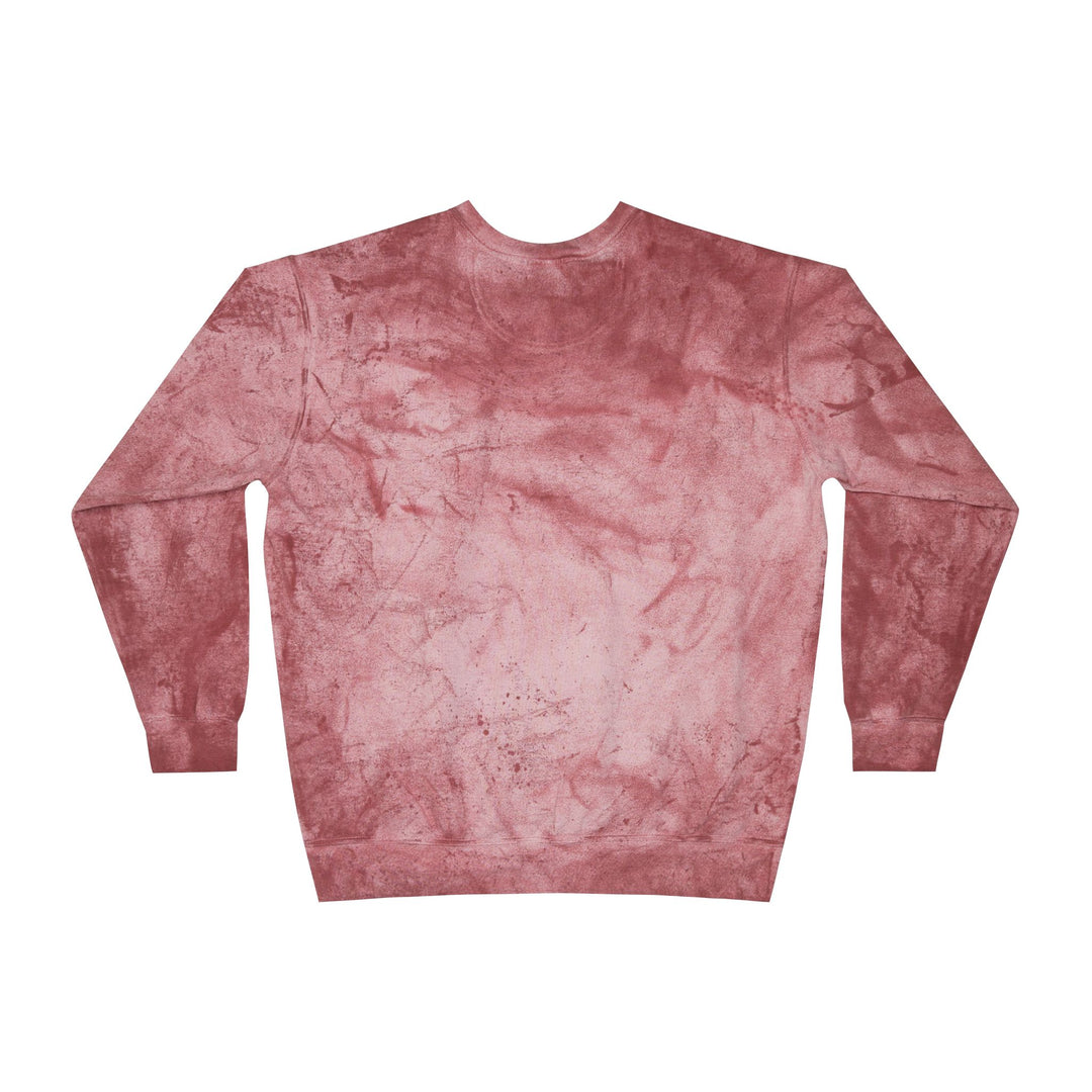 Rustic Design Baseball Unisex Adult Color Blast Crewneck Sweatshirt