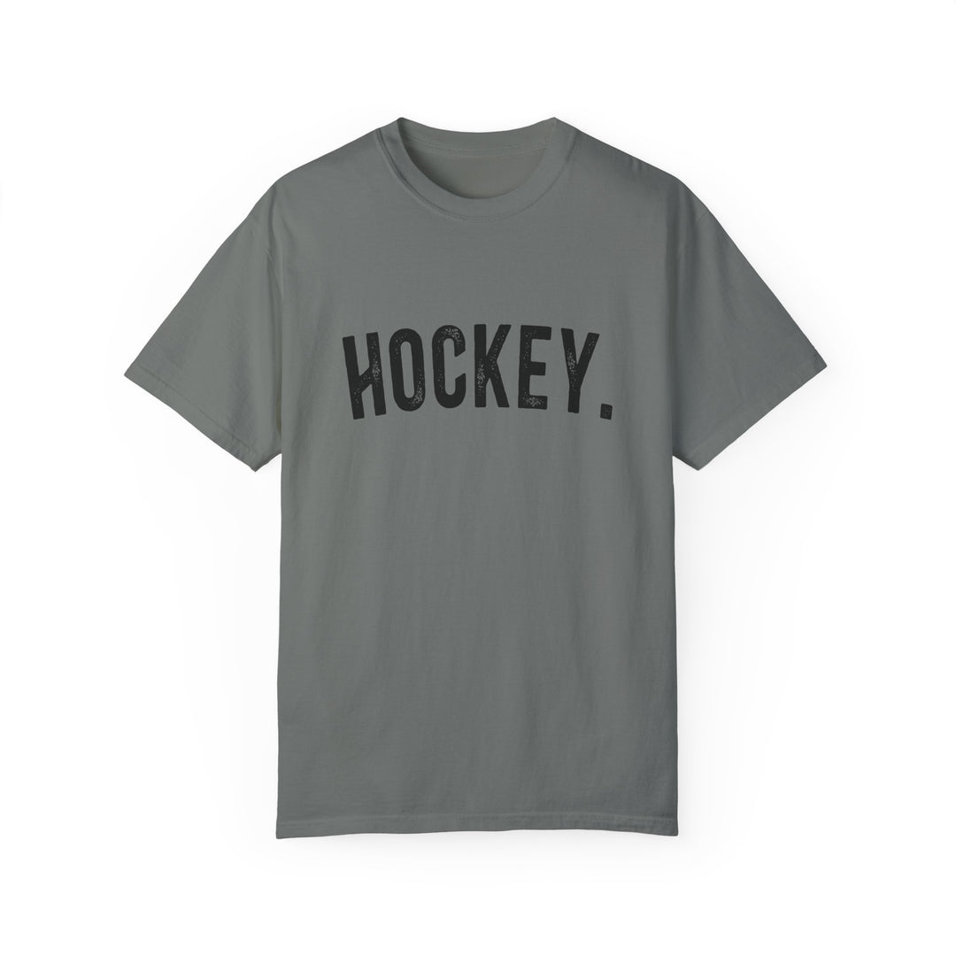 Rustic Design Hockey Unisex Adult Premium T-shirt