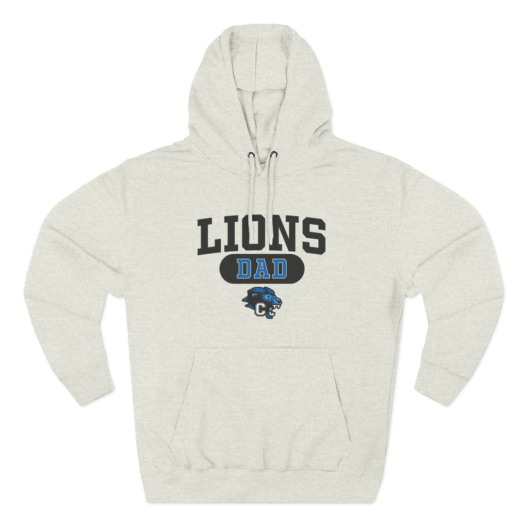 Canton Lions Football &amp; Cheer Unisex Adult Premium Hoodie Sweatshirt - Lions Relative Design