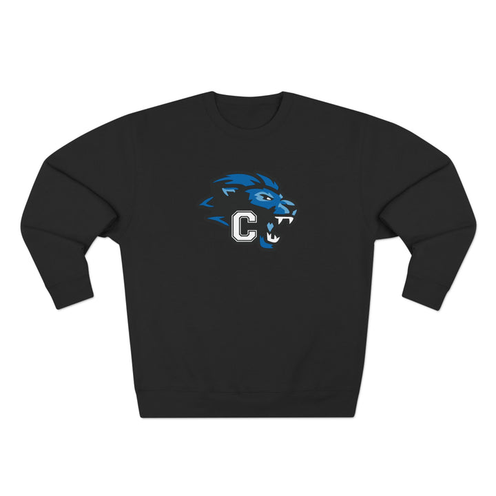Canton Lions Youth Football &amp; Cheer Unisex Adult Premium Crewneck Sweatshirt