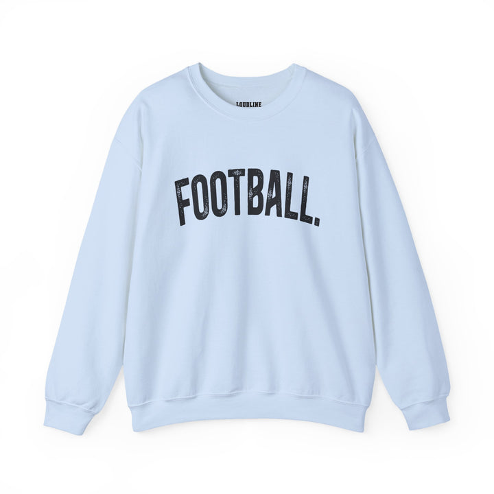 Rustic Design Football Unisex Adult Crewneck Sweatshirt