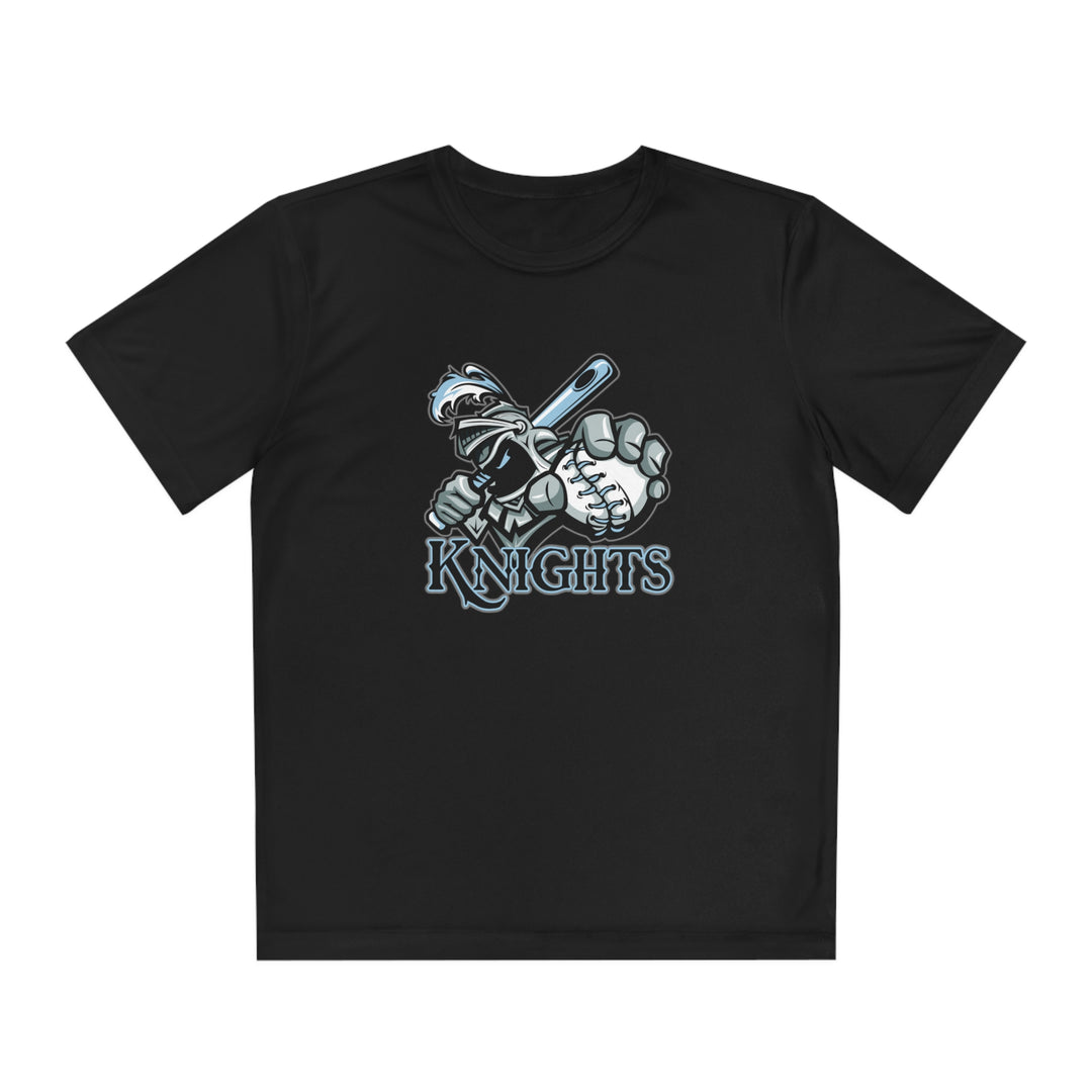 Knights Unisex Youth Short Sleeve Competitor Moisture Wicking T-Shirt