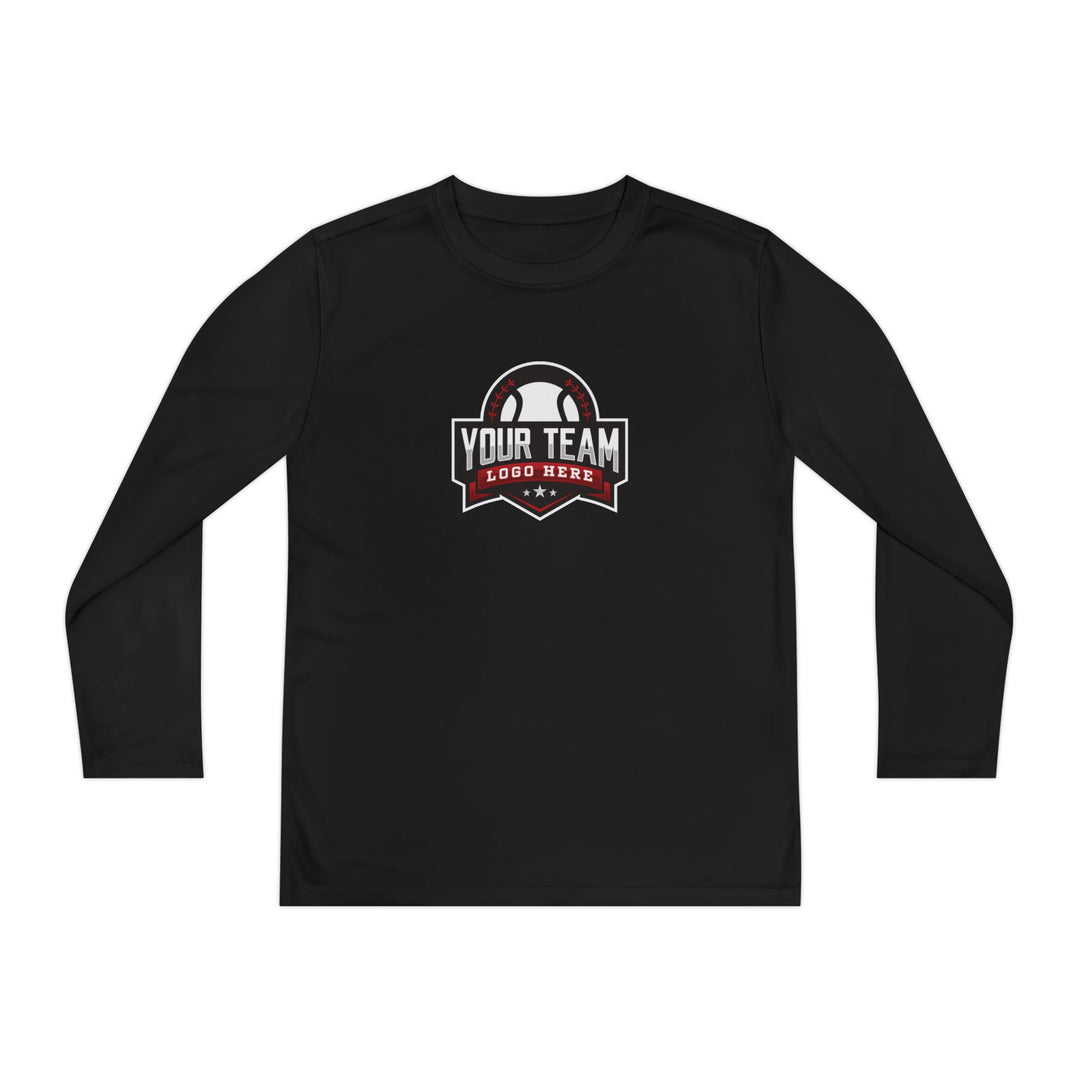 Unisex Youth Long Sleeve Moisture Wicking Shirt