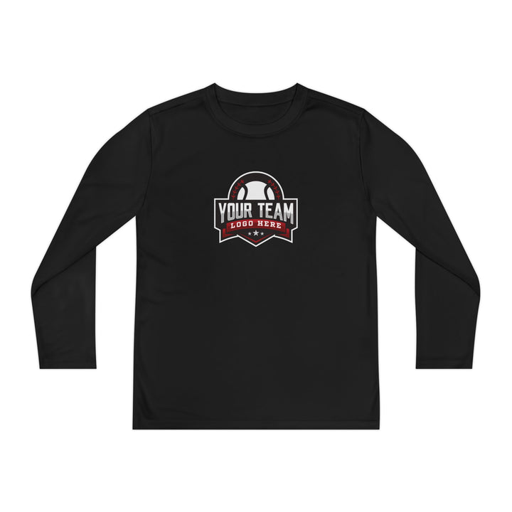 Unisex Youth Long Sleeve Moisture Wicking Shirt