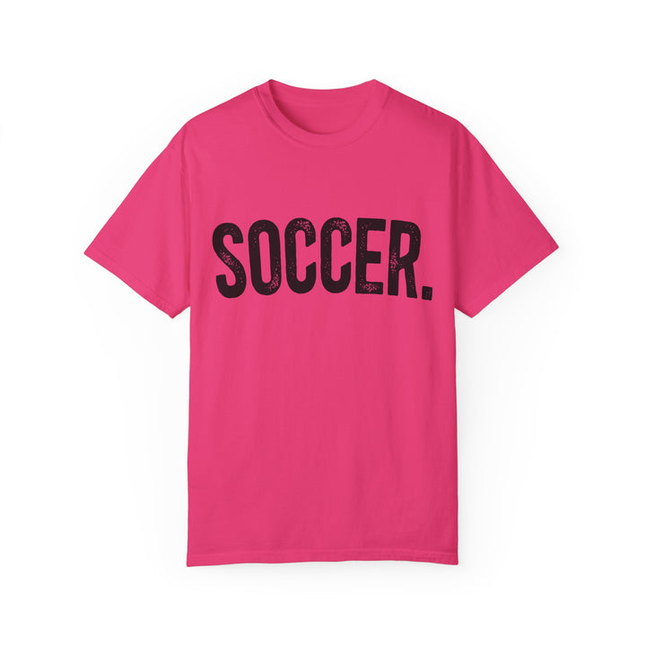 Rustic Design Soccer Unisex Adult Premium T-Shirt