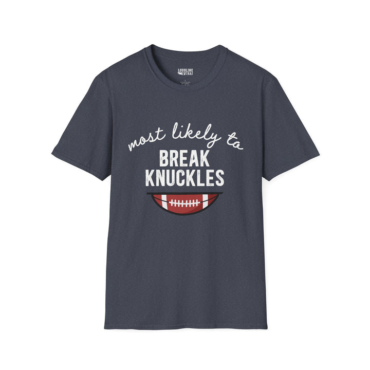 Most Likely To Football Unisex Adult T-Shirt