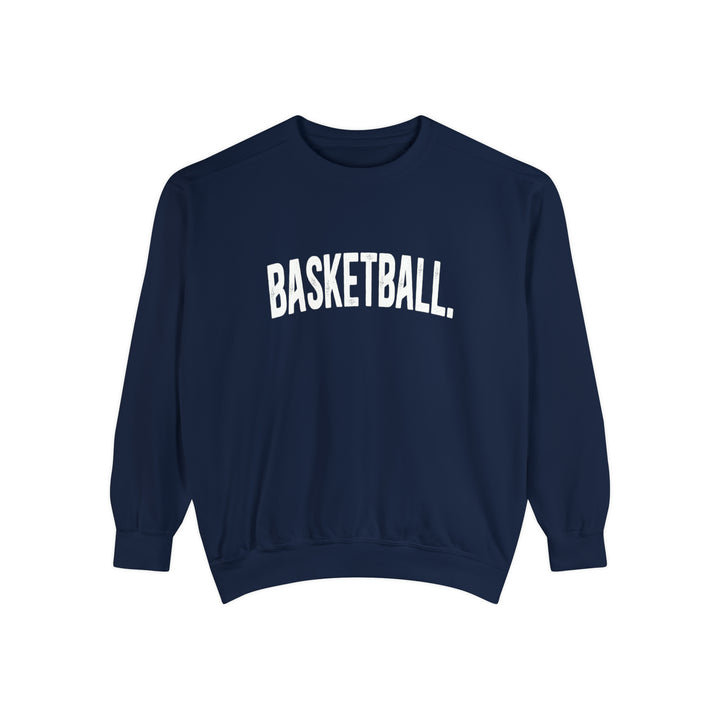 Rustic Design Basketball Unisex Adult Premium Crewneck Sweatshirt