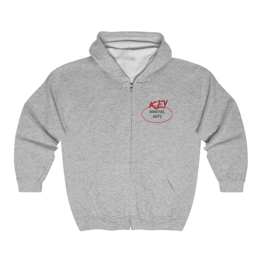 Key Martial Arts Unisex Adult Full Zip Hooded Sweatshirt