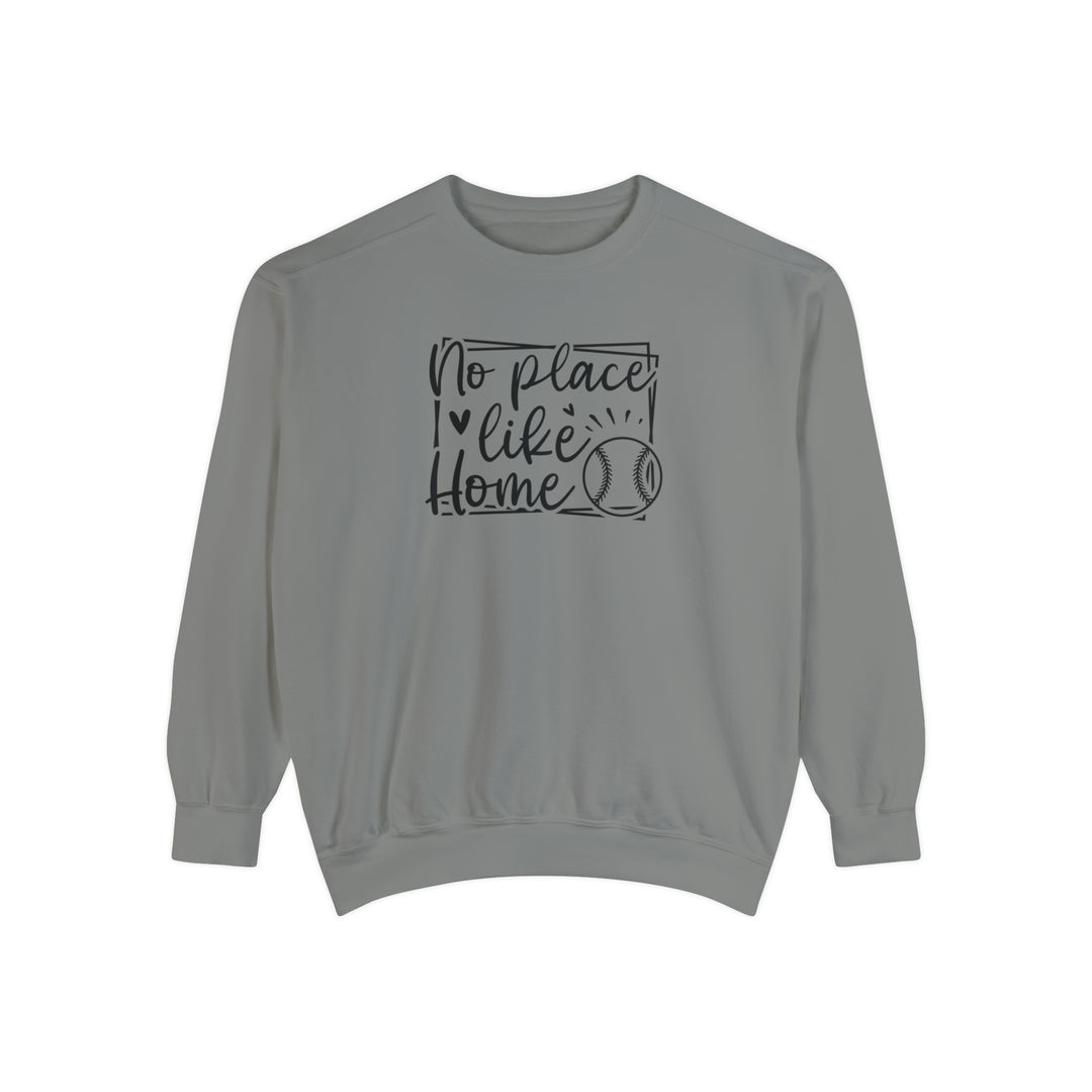 No Place Like Home Baseball Unisex Adult Premium Crewneck Sweatshirt