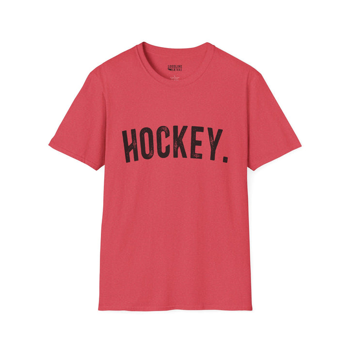 Rustic Design Hockey Unisex Adult T-Shirt