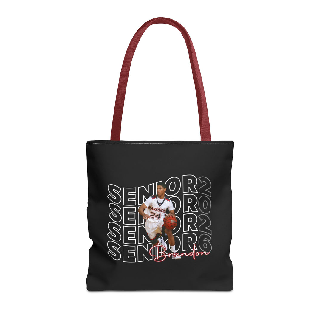 Senior Wavy Design w/Photo &amp; Name Tote Bag