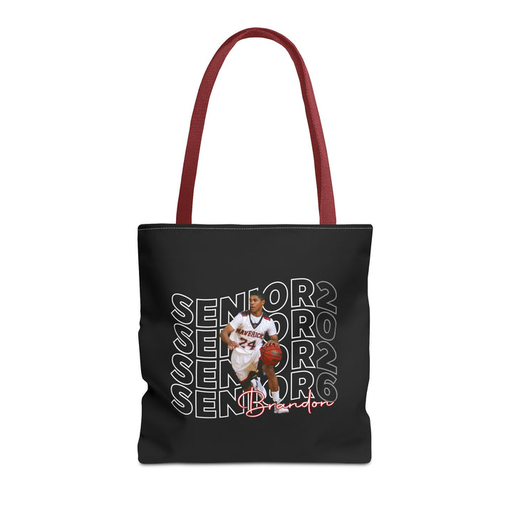 Senior Wavy Design w/Photo &amp; Name Tote Bag