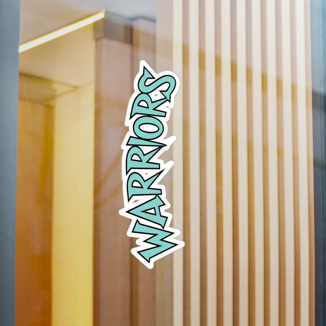 Warriors Kiss-Cut Vinyl Decals