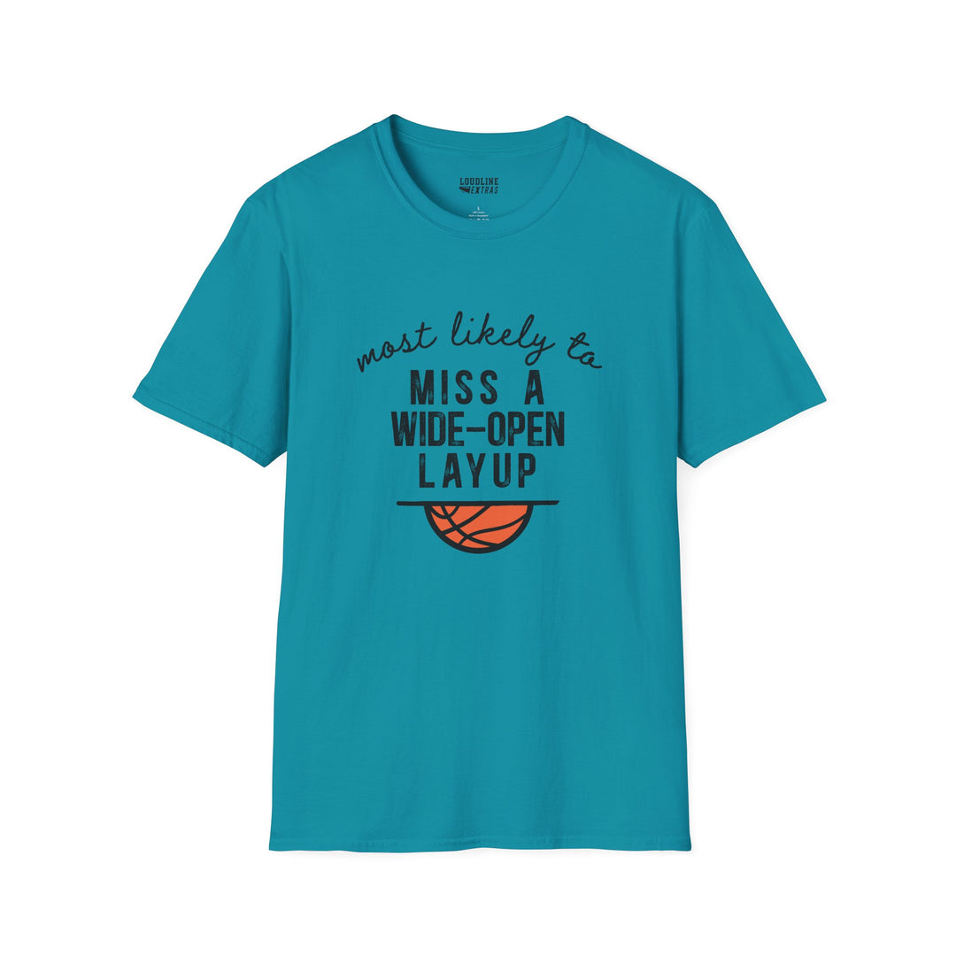 Most Likely To Basketball Unisex Adult T-Shirt