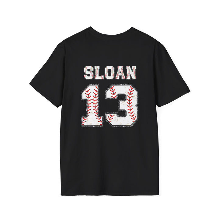 Iron Knights Adult Unisex T-Shirt w/Flag Design &amp; Name and Number on Back