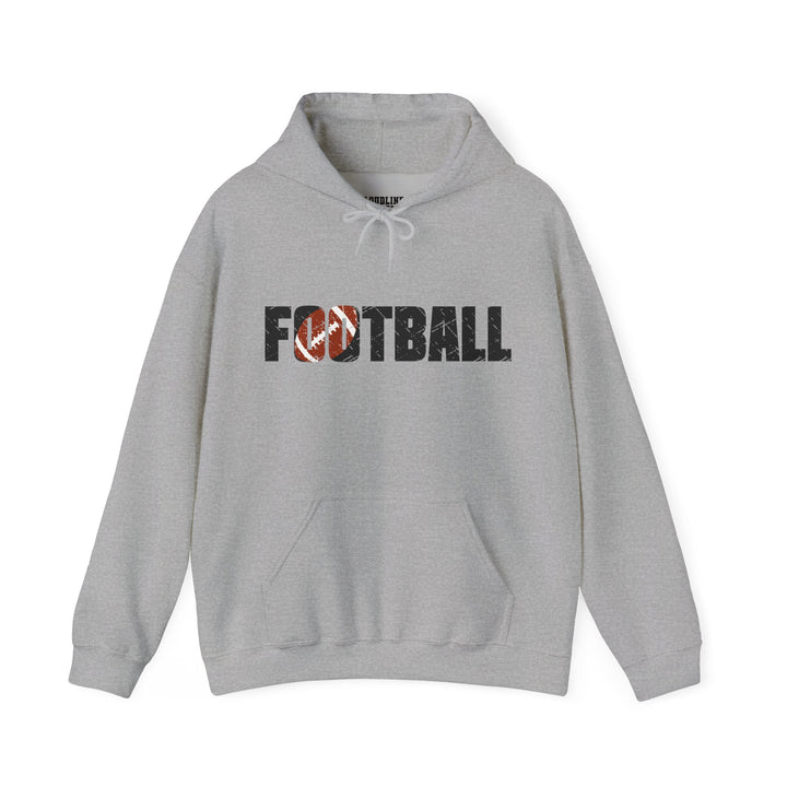 Football Unisex Adult Hooded Sweatshirt