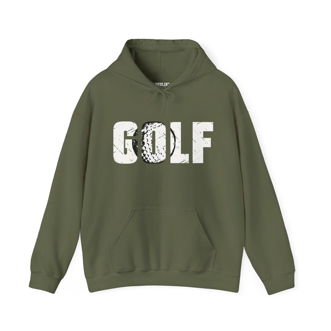 Golf Unisex Adult Hooded Sweatshirt