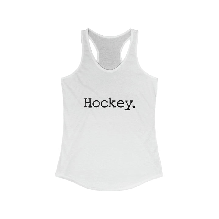 Typewriter Design Hockey Women&