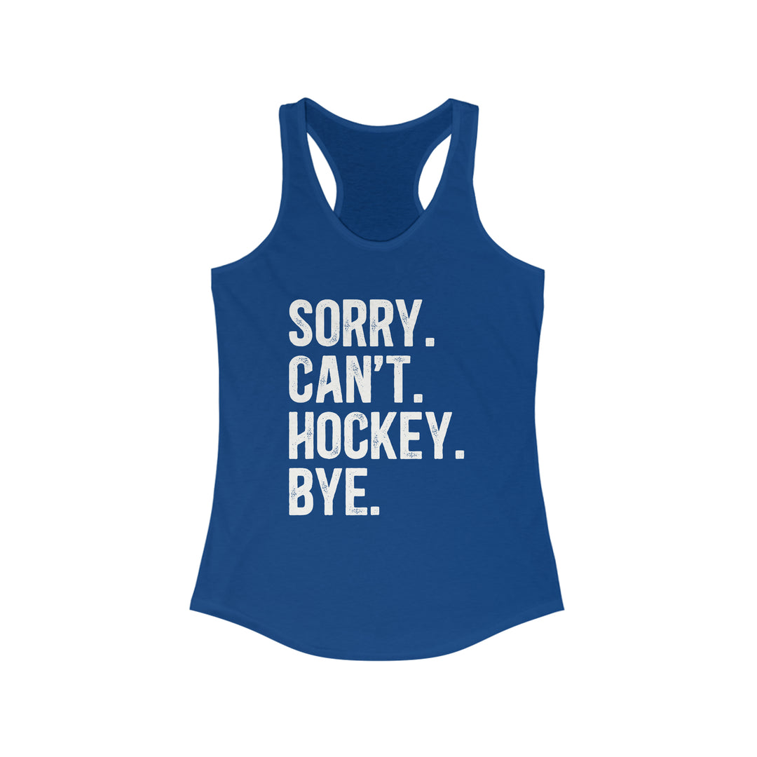 Sorry Can&