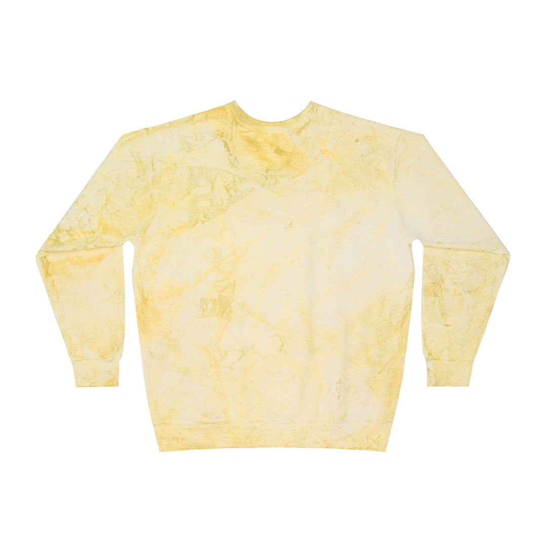 Rustic Design Baseball Unisex Adult Color Blast Crewneck Sweatshirt