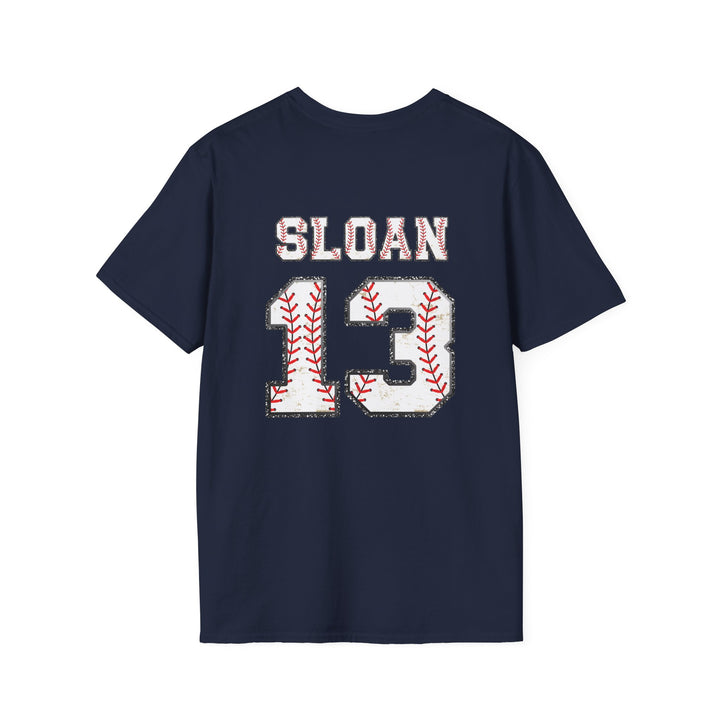 Iron Knights Adult Unisex T-Shirt w/Flag Design &amp; Name and Number on Back