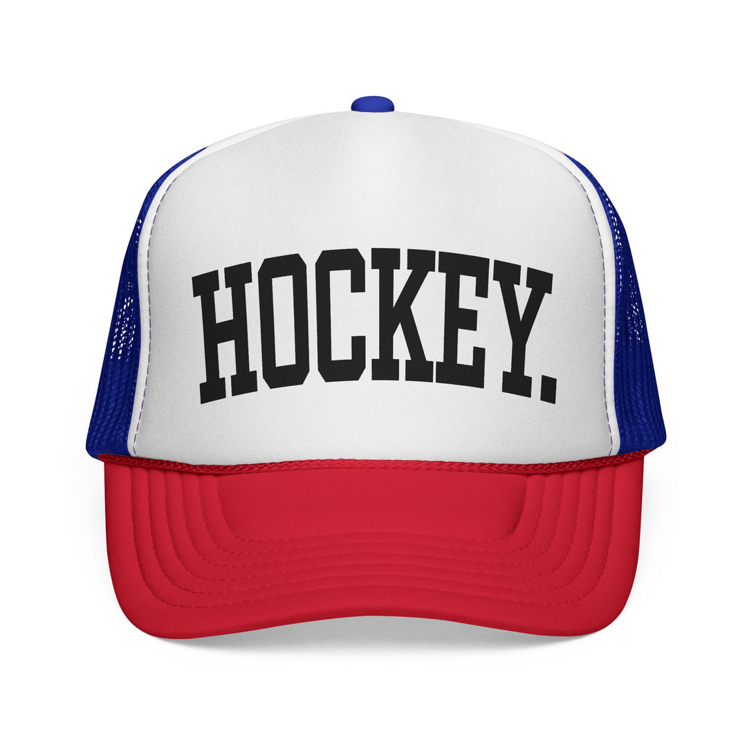 Hockey Tall Design Trucker Hat