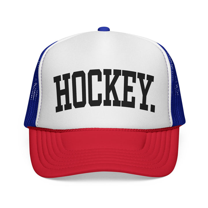Hockey Tall Design Trucker Hat