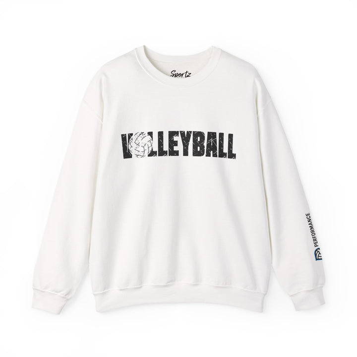 Performance Elite Volleyball Adult Unisex Crewneck Sweatshirt w/Logo on Left Sleeve