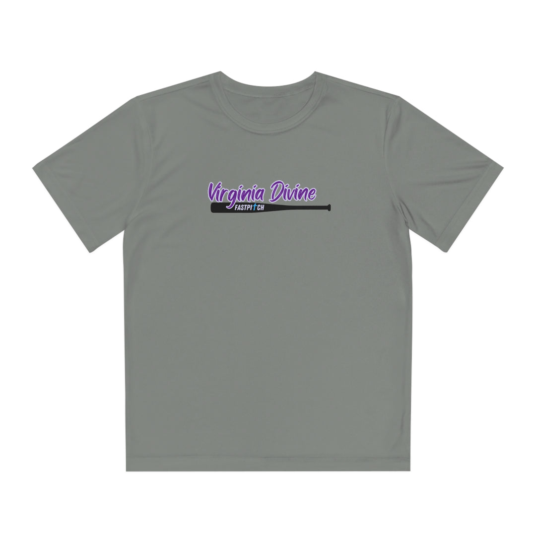 Virginia Divine Sports Unisex Youth Short Sleeve Competitor Moisture Wicking T-Shirt