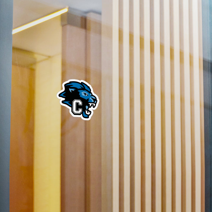 Canton Lions Football &amp; Cheer Kiss-Cut Vinyl Decals