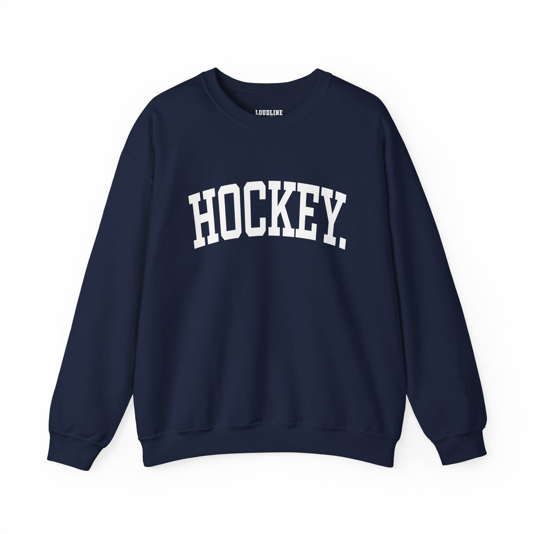 Tall Design Hockey Unisex Adult Crewneck Sweatshirt