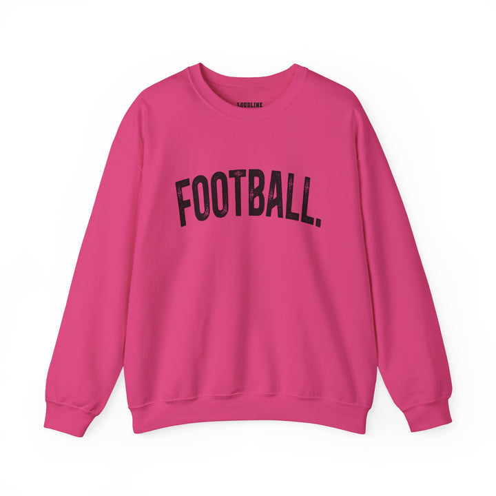 Rustic Design Football Unisex Adult Crewneck Sweatshirt