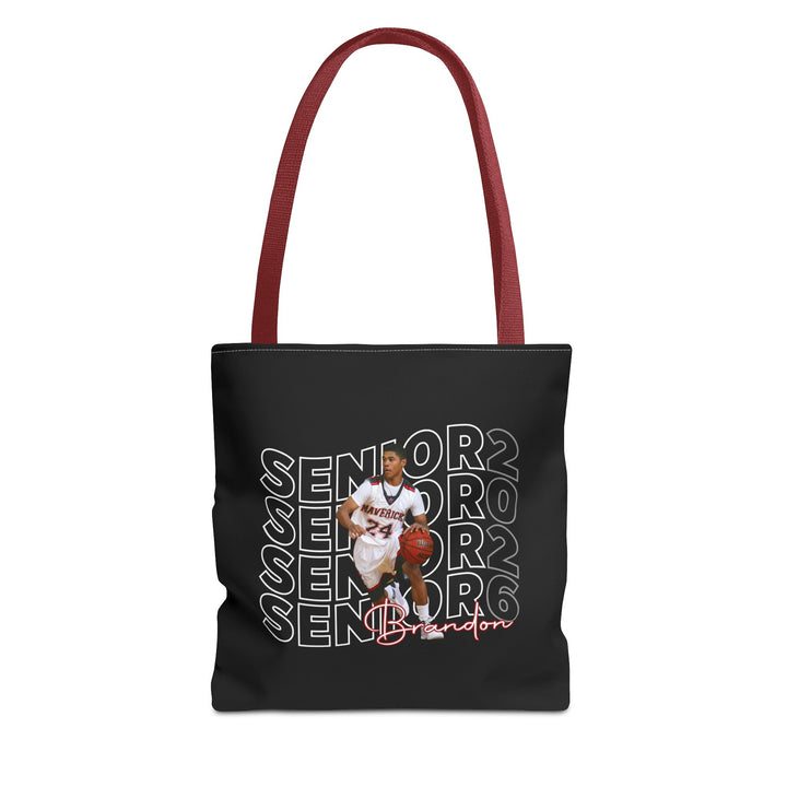 Senior Wavy Design w/Photo &amp; Name Tote Bag