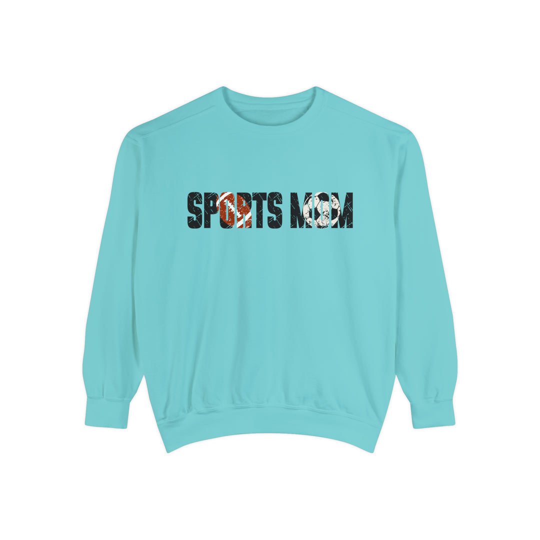 Sports Mom Unisex Adult Premium Crewneck Sweatshirt