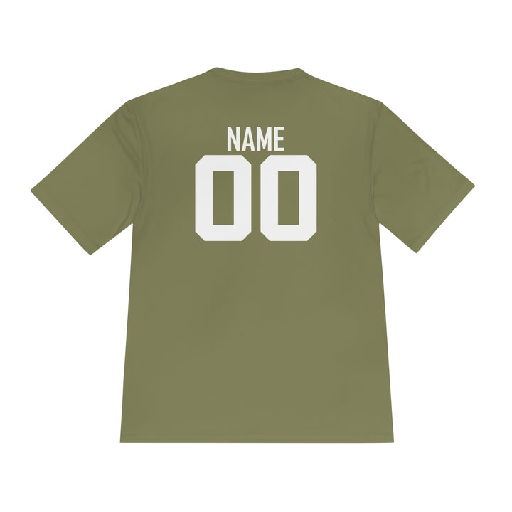 Unisex Adult Moisture Wicking T-Shirt Color Options 2
