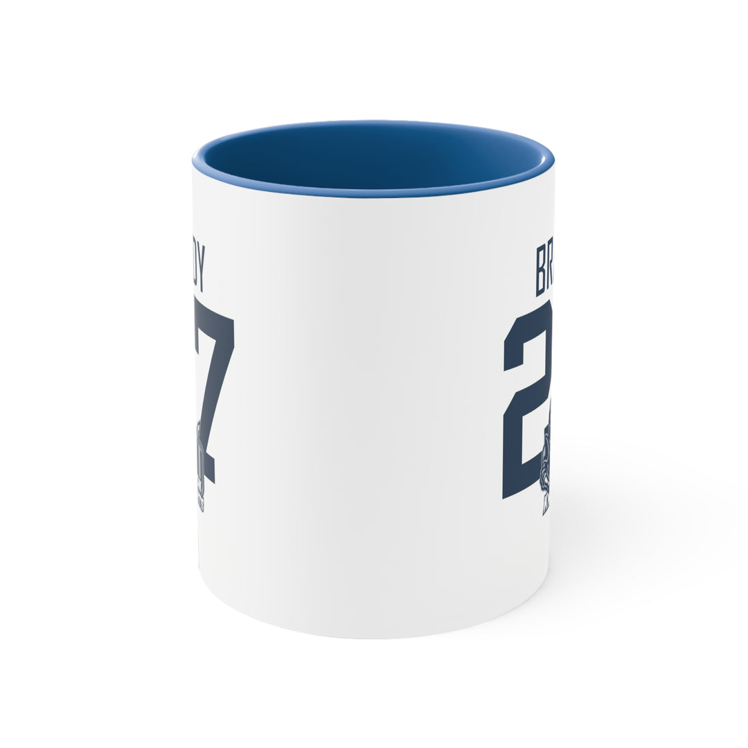 Iron Knights 11 oz Accent Mug - Last Name &amp; Knight Design