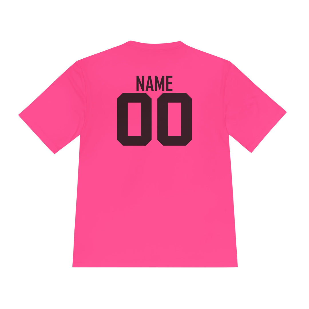 Unisex Adult Moisture Wicking T-Shirt Color Options 3