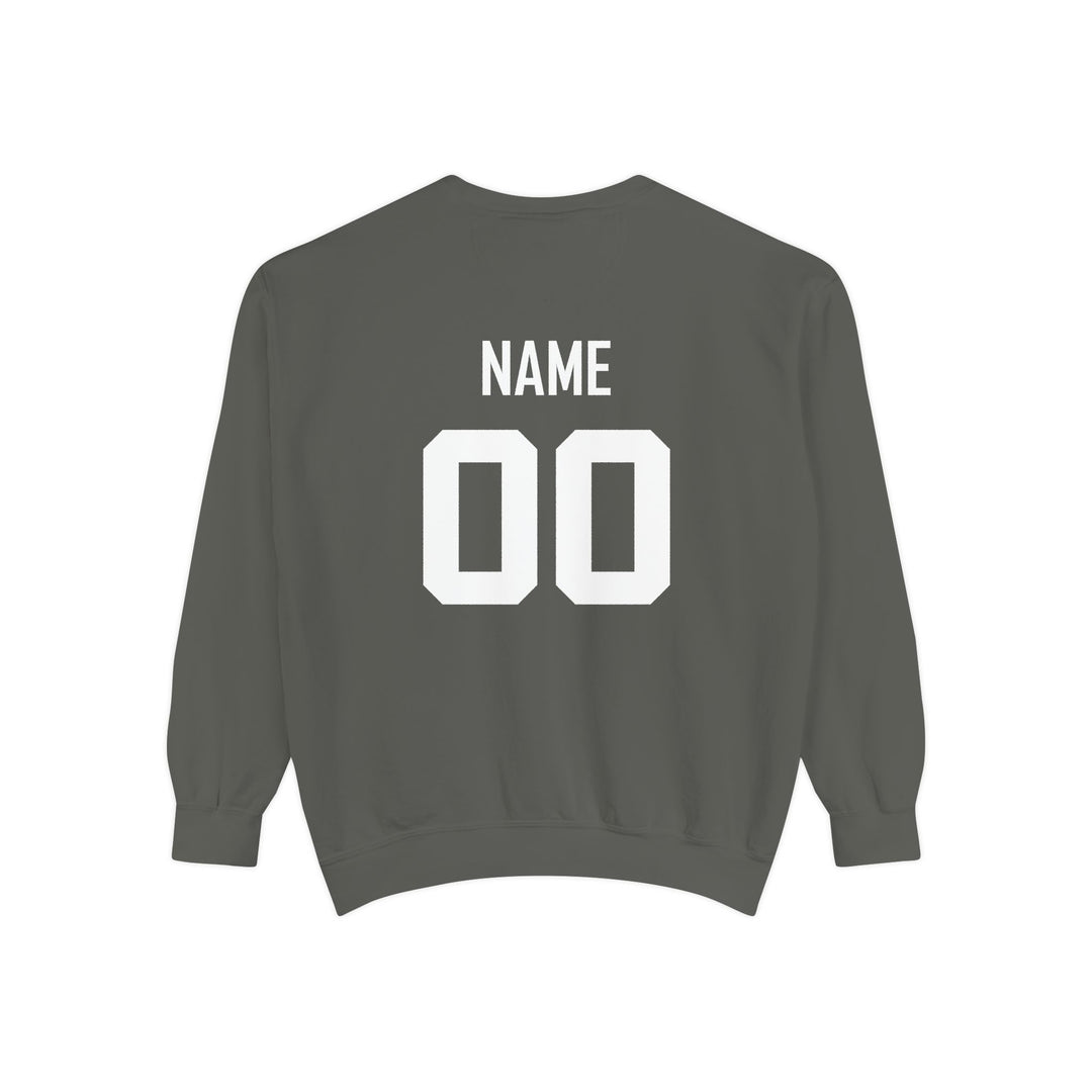 T-Black Dugout Unisex Adult Premium Crewneck - Front Design Only w/Optional Customization
