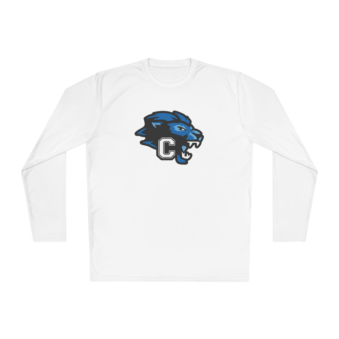 Canton Lions Football &amp; Cheer Unisex Adult Long Sleeve Moisture Wicking Shirt