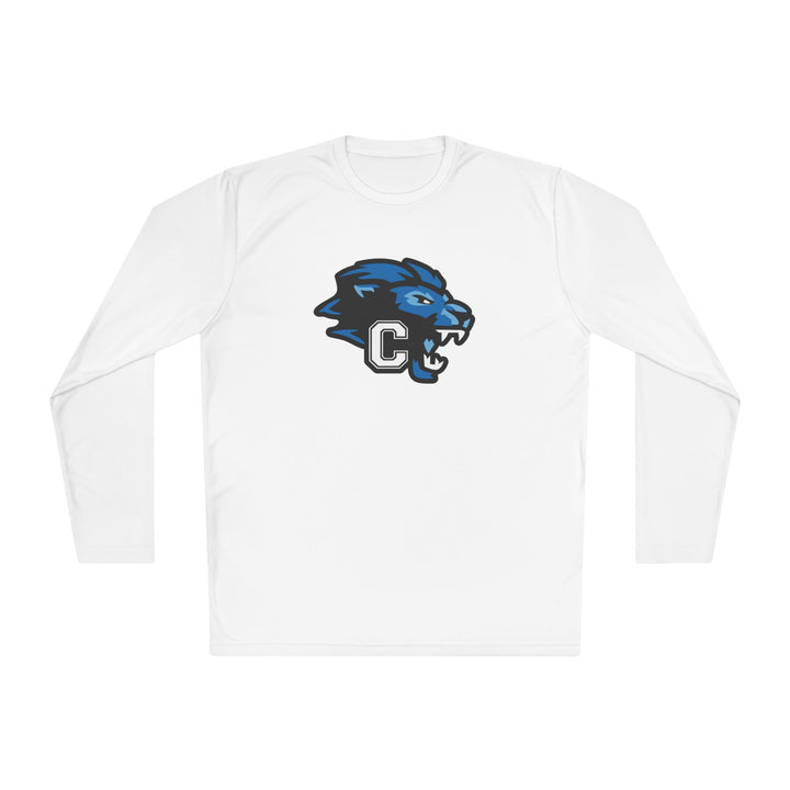 Canton Lions Football &amp; Cheer Unisex Adult Long Sleeve Moisture Wicking Shirt