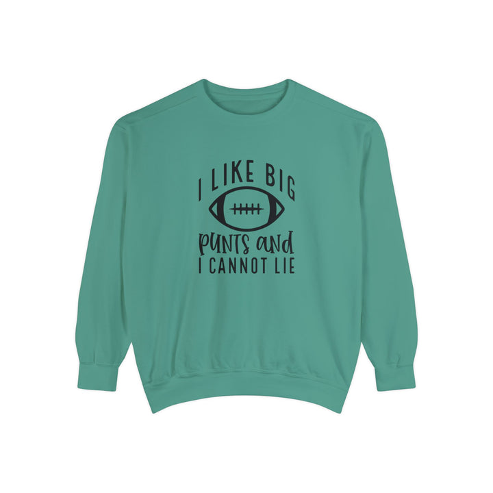 I Like Big Punts Football Unisex Adult Premium Crewneck Sweatshirt