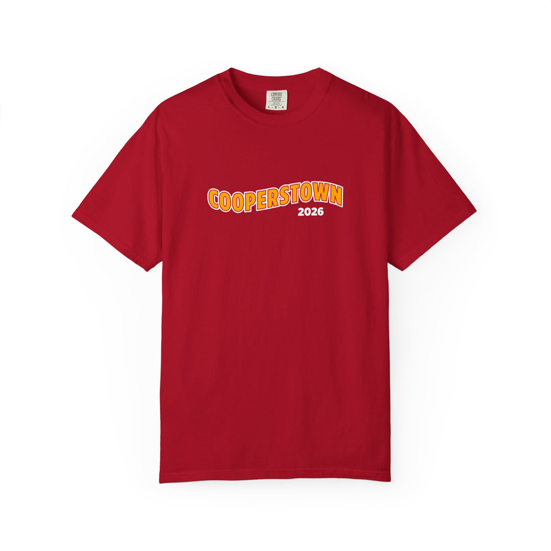 Cooperstown Picture Wavy Name Front &amp; Back Design - Unisex Adult Premium Apparel