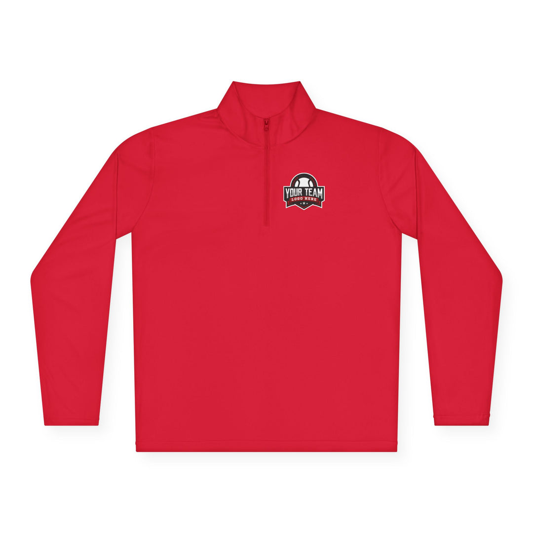 Unisex Adult Long Sleeve Quarter-Zip Pullover