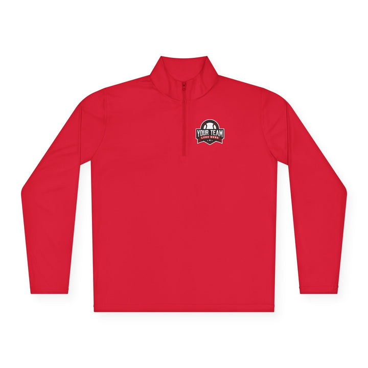 Unisex Adult Long Sleeve Quarter-Zip Pullover