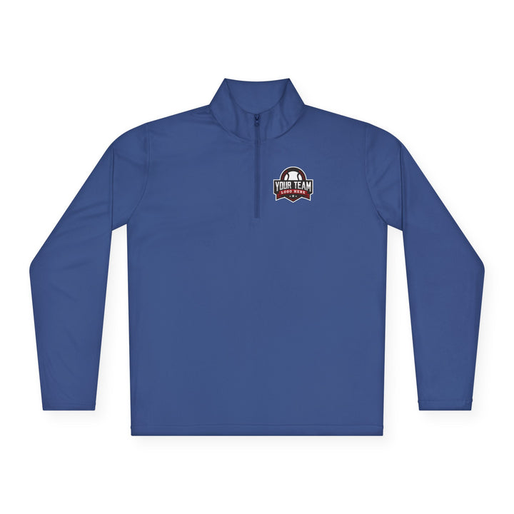 Unisex Adult Long Sleeve Quarter-Zip Pullover