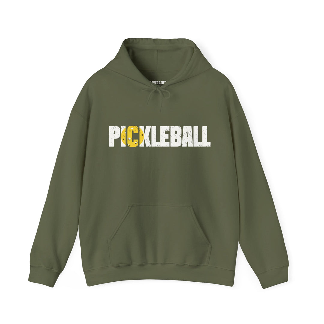 Pickleball Unisex Adult Hooded Sweatshirt